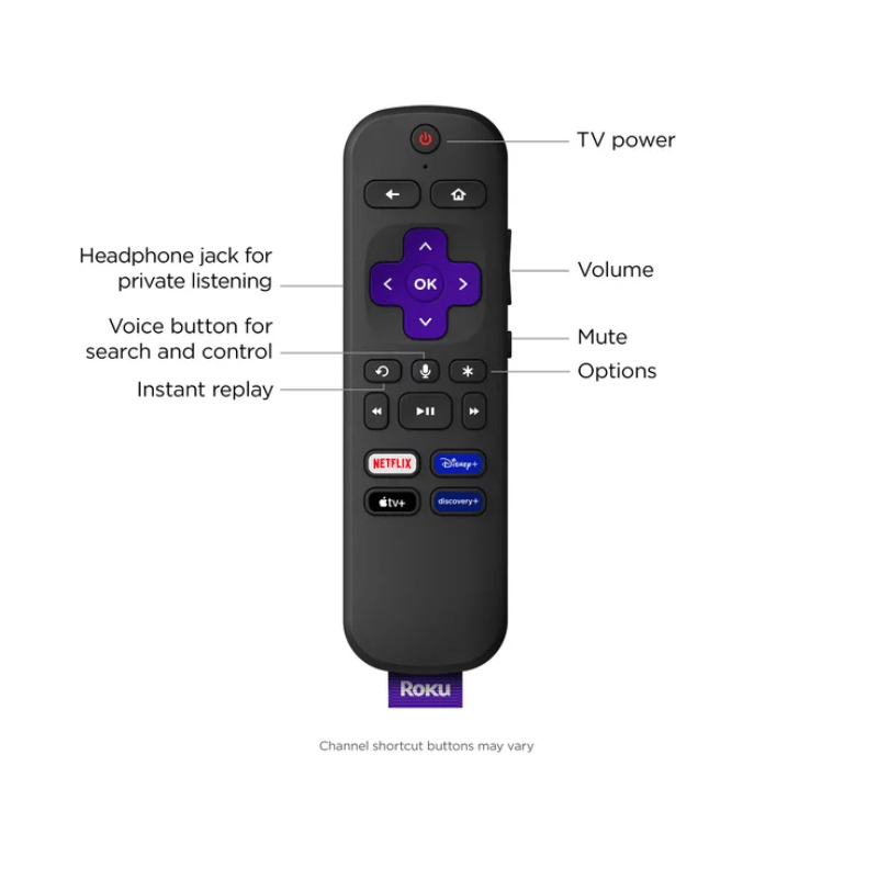 Roku Ultra LT 4K HDR Streaming - Dolby Vision - Modelo 4801RW (2021) - Bestmart
