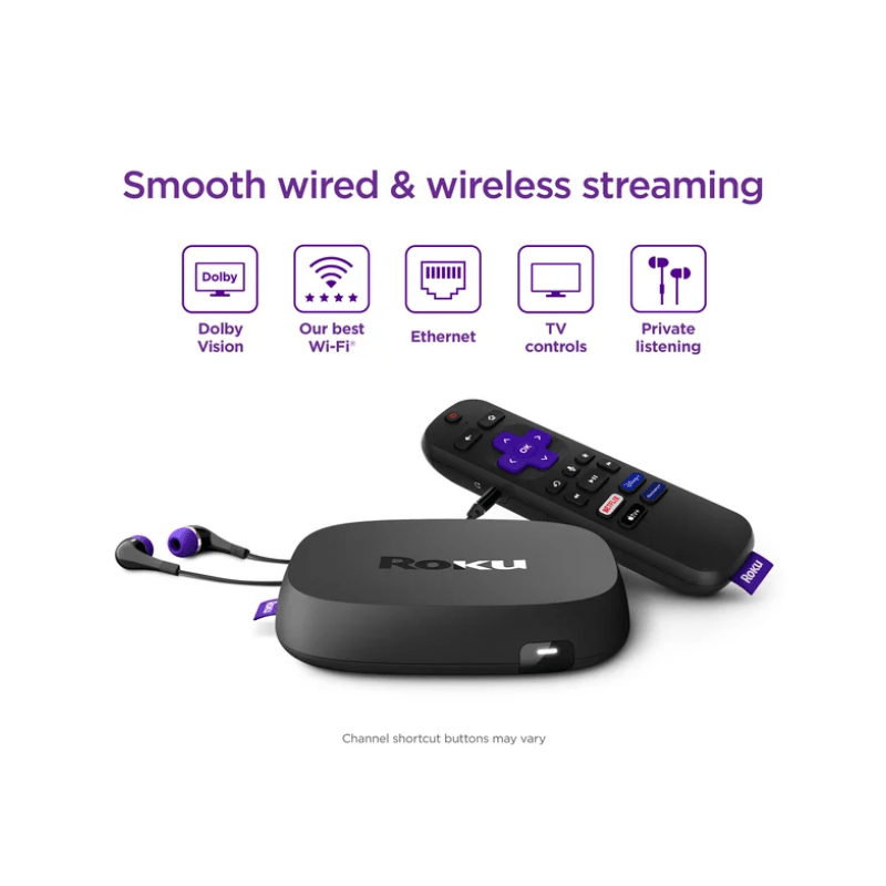 Roku Ultra LT 4K HDR Streaming - Dolby Vision - Modelo 4801RW (2021) - Bestmart