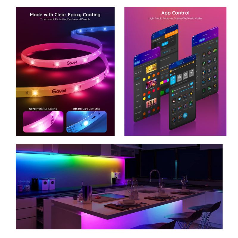 Tira de Luces Inteligente Govee LED WiFi - 5M - Bestmart