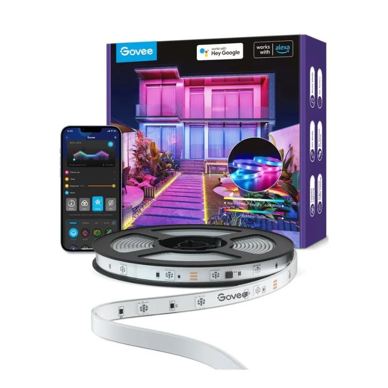 Tira de Luces Led Outdoor RGBIC Govee - 10 Metros - Bestmart