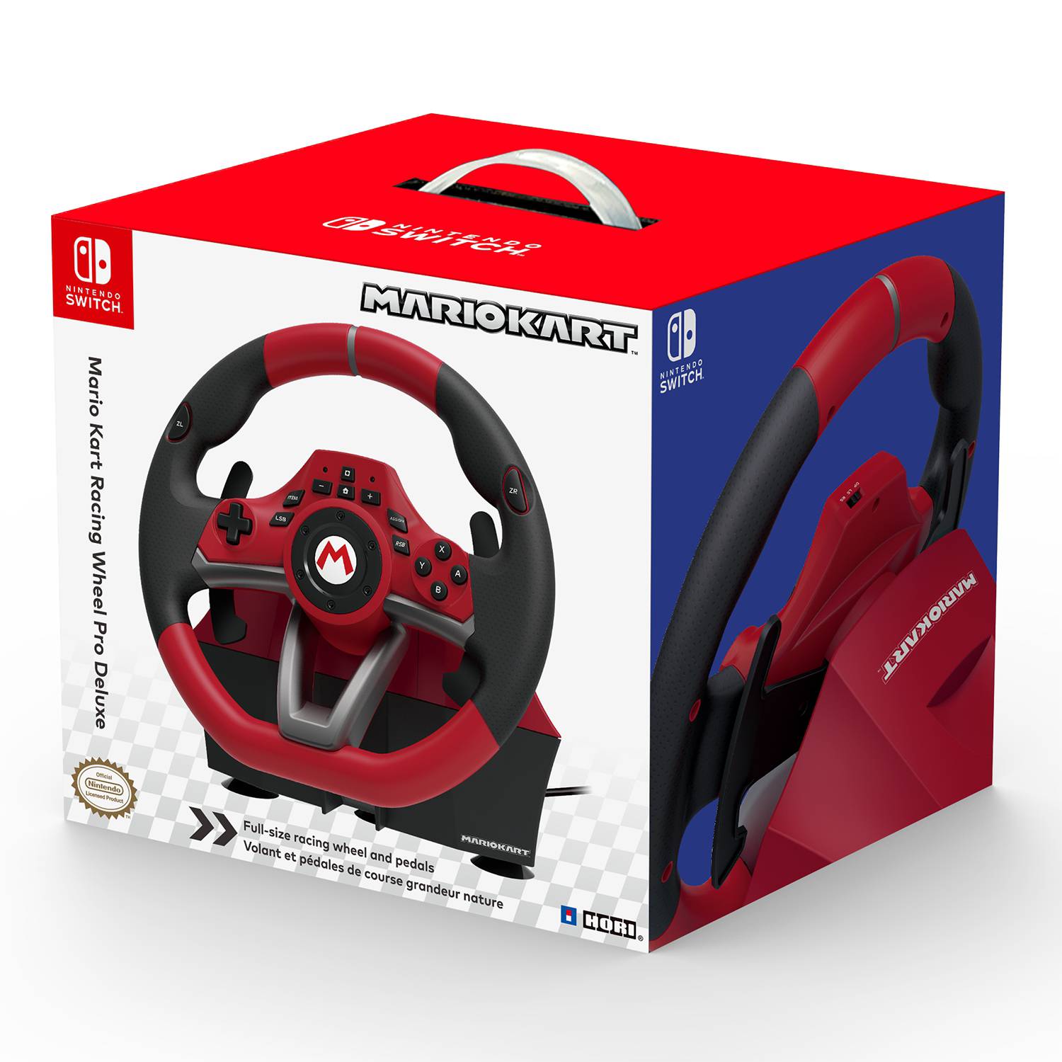 Volante Mario Kart Racing Wheel Pro Deluxe - Switch - Bestmart